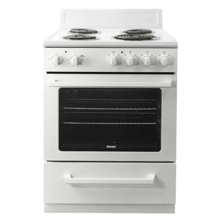 DANBY Range White 24" Electric Glass-Ceramic - DERM240WC