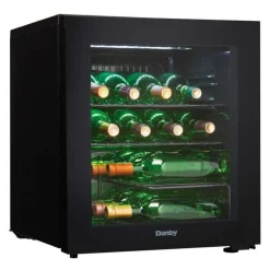 DANBY Wine Cooler Black 17.5" - DWC018A1BDB