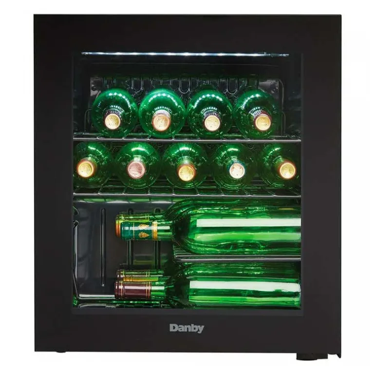 DANBY Wine Cooler Black 17.5" - DWC018A1BDB