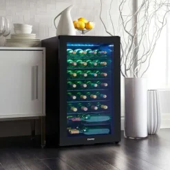 DANBY Wine Cooler Black 17.5