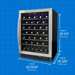 DANBY Wine Cooler Stainless 24