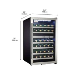 DANBY Wine Cooler Stainless 19.5