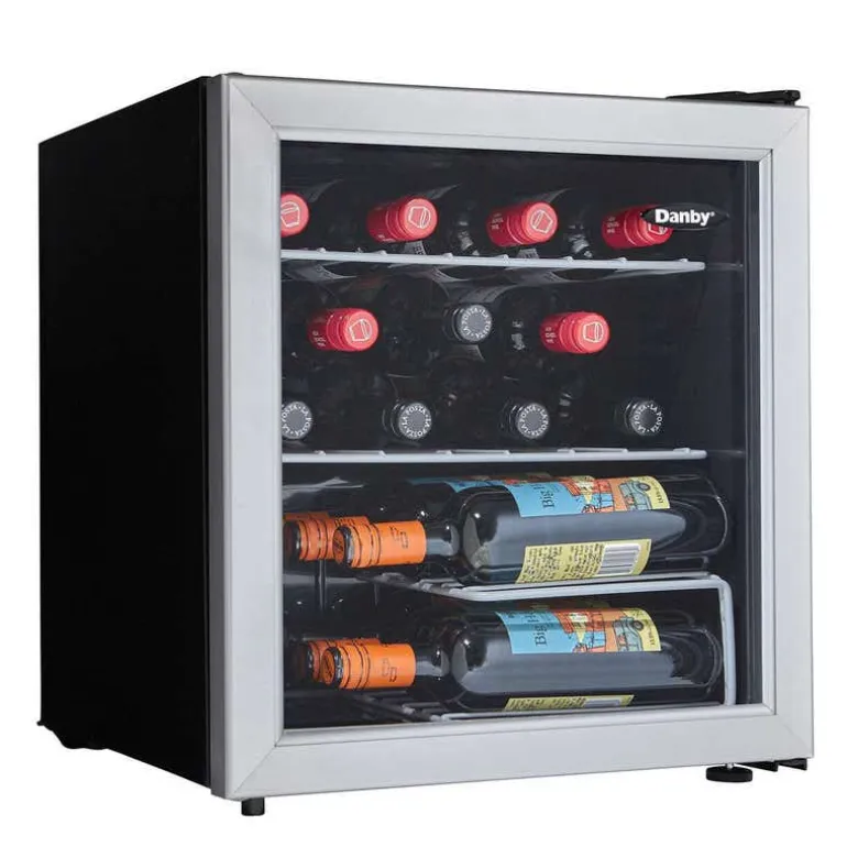 DANBY Wine Cooler Stainless 18" - DWC172BLPDB