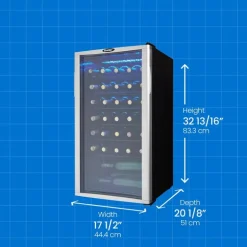 DANBY Wine Cooler Stainless 17.5