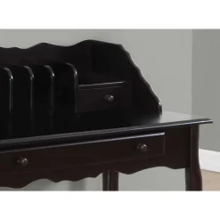 Desk - 36"l / dark cherry traditional - Monarch