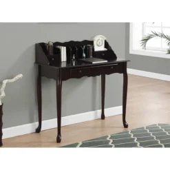 Desk - 36"l / dark cherry traditional - Monarch