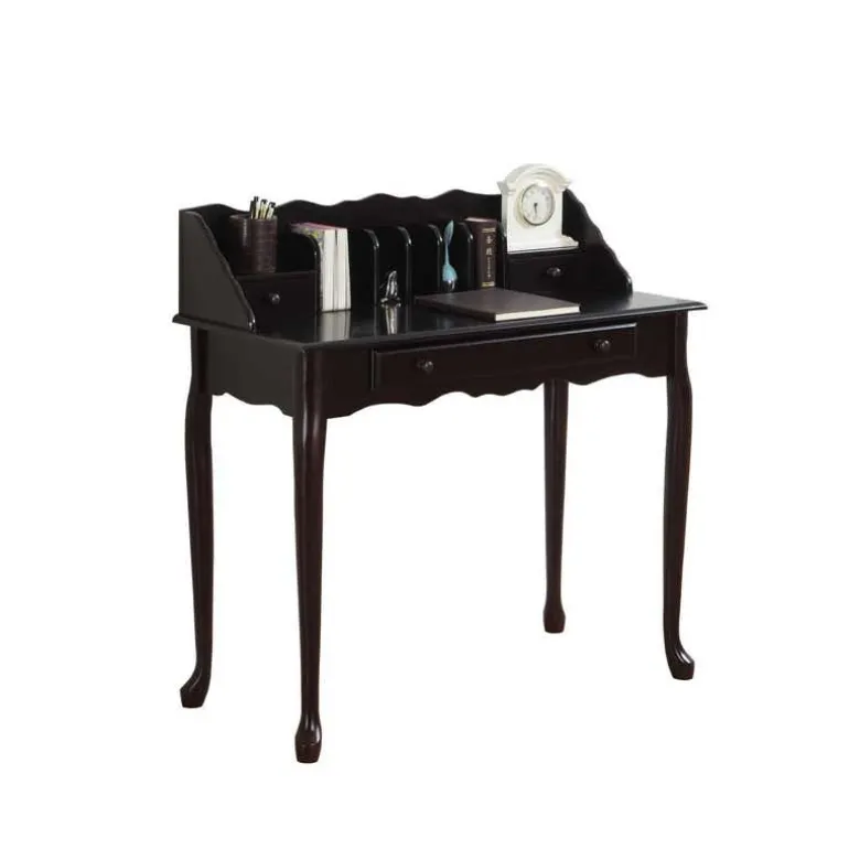 Desk - 36"l / dark cherry traditional - Monarch