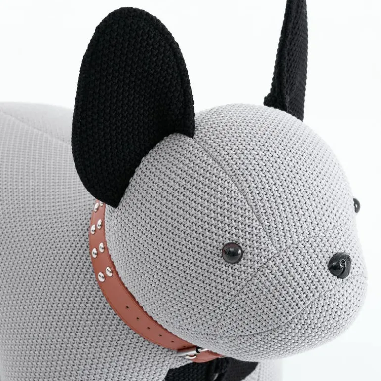 Dog-Shaped Kids Pouf – 27.6" x 13.8" x 13.8"