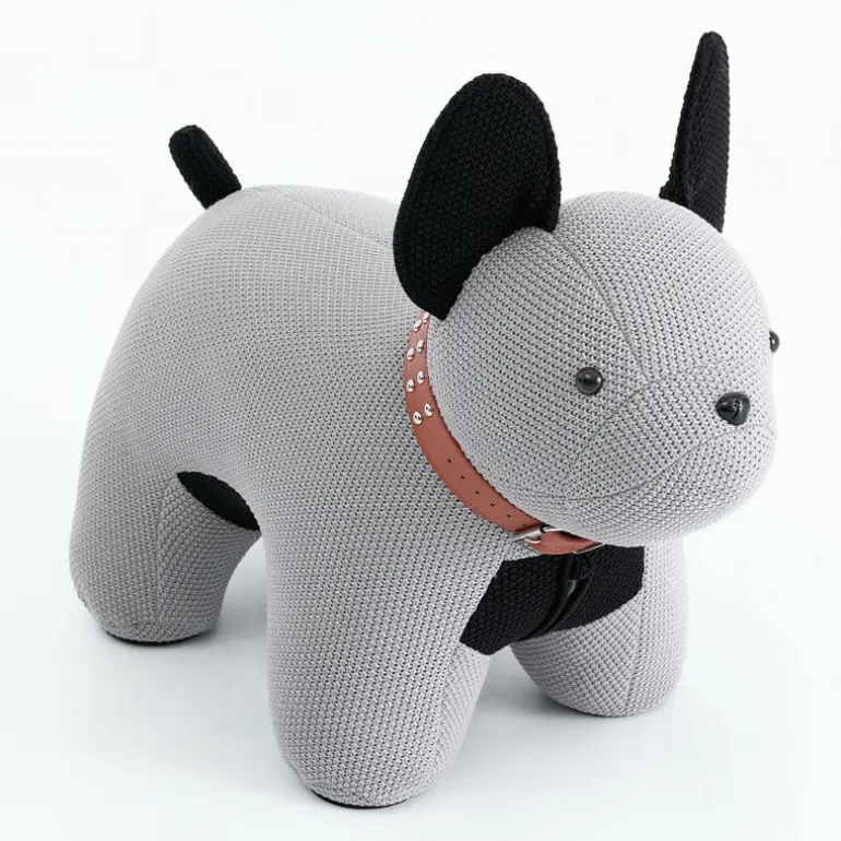 Dog-Shaped Kids Pouf – 27.6" x 13.8" x 13.8"