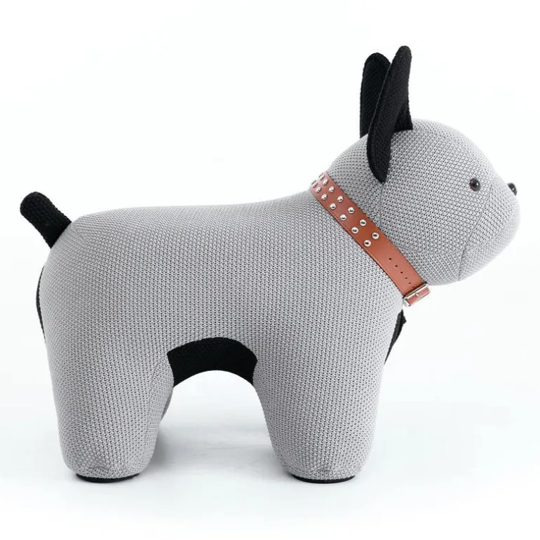 Dog-Shaped Kids Pouf – 27.6" x 13.8" x 13.8"
