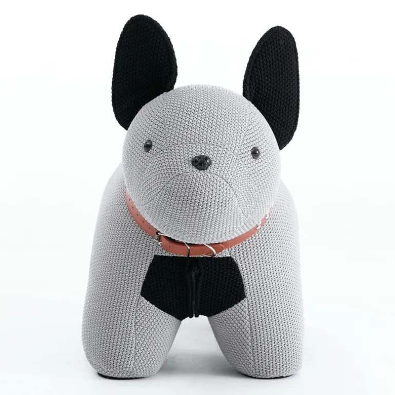Dog-Shaped Kids Pouf – 27.6" x 13.8" x 13.8"