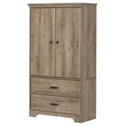 2-Door Armoire with Drawers - South Shore