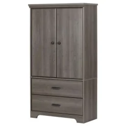 2-Door Armoire with Drawers - South Shore
