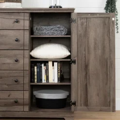 Door Chest With 5 Drawers - South Shore