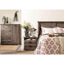 Door Chest With 5 Drawers - South Shore