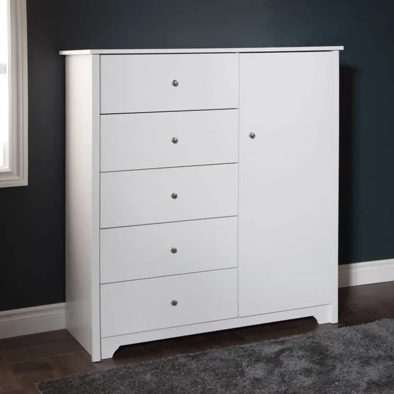 Door Chest With 5 Drawers - South Shore