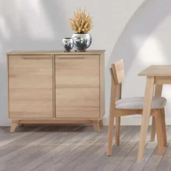 2-Door Server - Greige