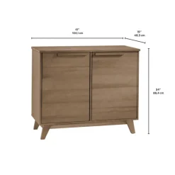 2-Door Server - Grey