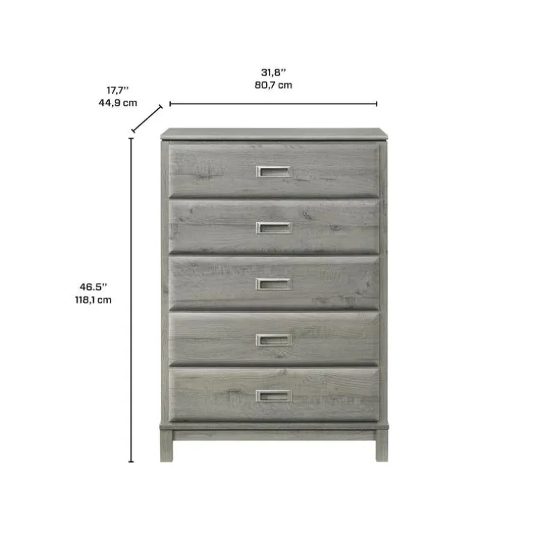 5-Drawer Chest