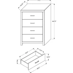 4-Drawer Chest
