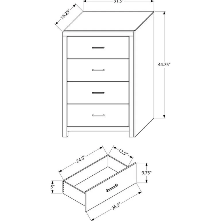 4-Drawer Chest