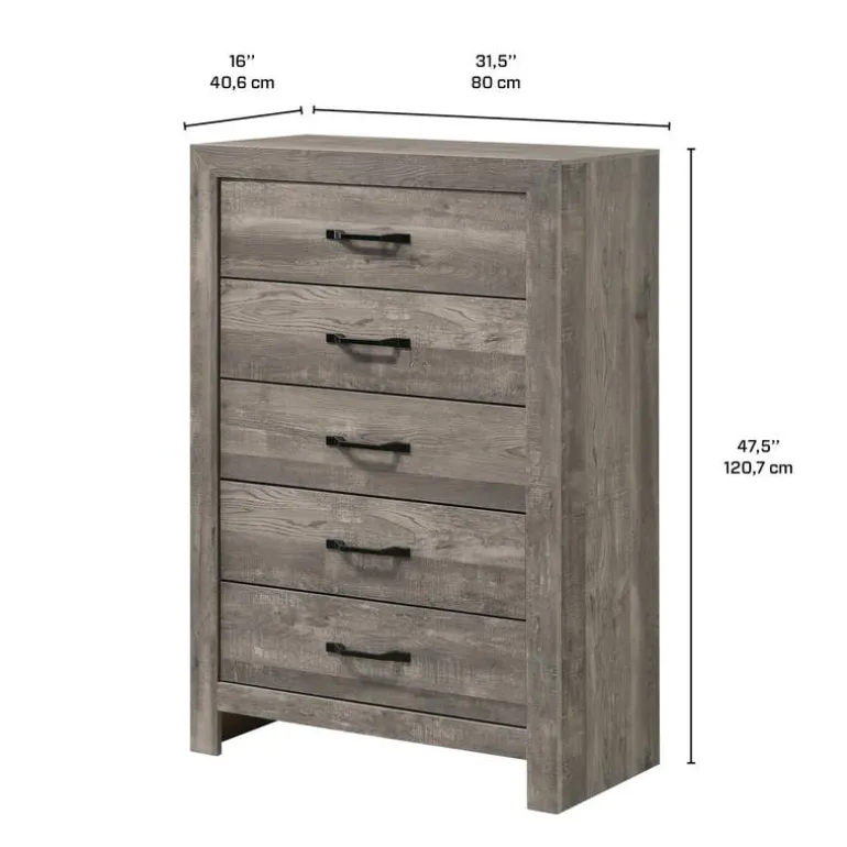 5-Drawer Chest