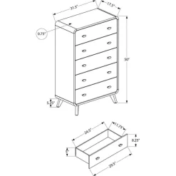 5-Drawer Chest