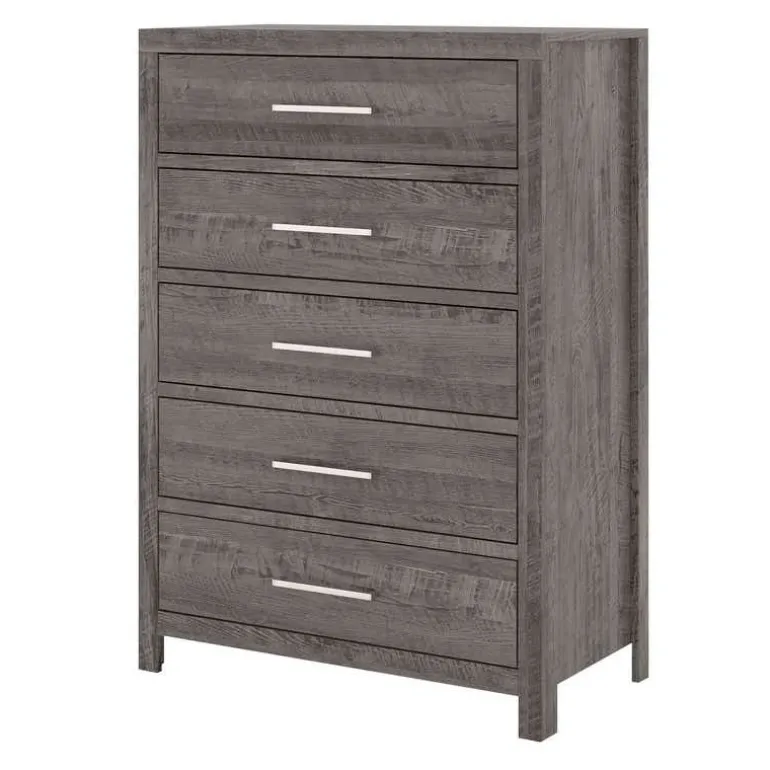 5-Drawer Chest - Grey
