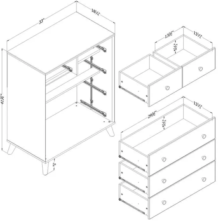 5-Drawer Chest - South Shore