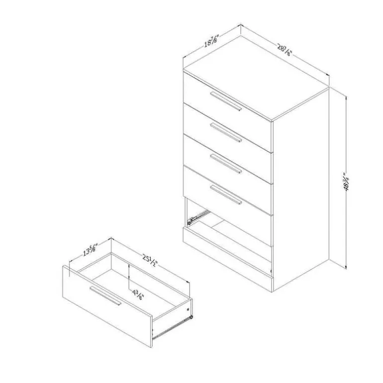 5-Drawer Chest - South Shore