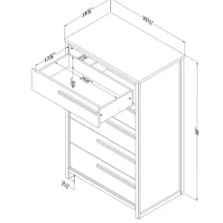 5-Drawer Chest - South Shore
