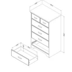 5-Drawer Chest - South Shore