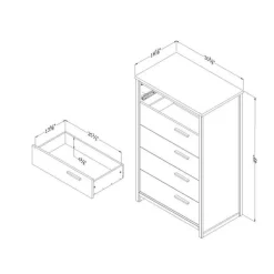 5-Drawer Chest - South Shore