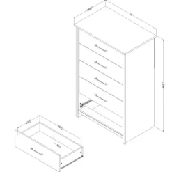 5-Drawer Chest - South Shore