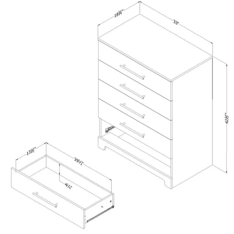 5-Drawer Chest - South Shore