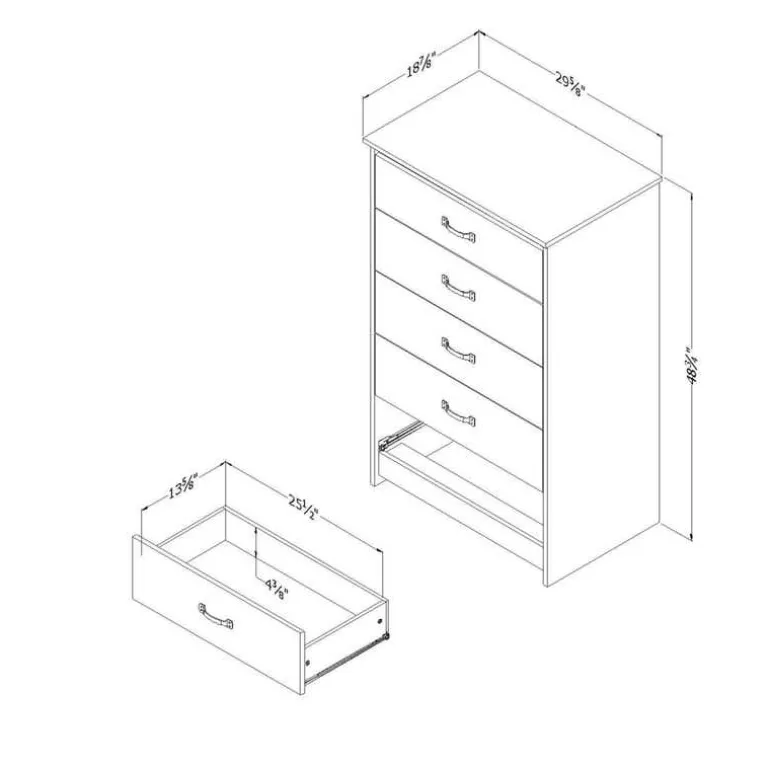 5-Drawer Chest - South Shore