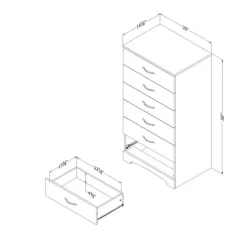 6-Drawer Chest - South Shore
