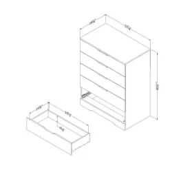 5-Drawer Chest - South Shore