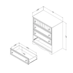 4-Drawer Chest - South Shore