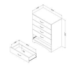 5-Drawer Chest - South Shore