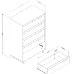 5-Drawer Chest - South Shore
