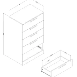 5-Drawer Chest - South Shore