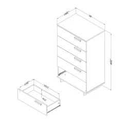 5-Drawer Chest - South Shore