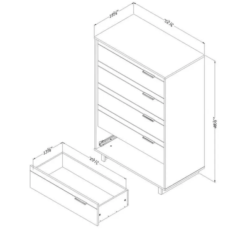 5-Drawer Chest - South Shore