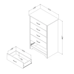 5-Drawer Chest - South Shore