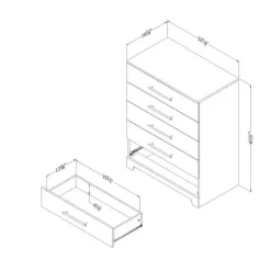 5-Drawer Chest - South Shore