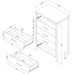 5-Drawer Chest - South Shore