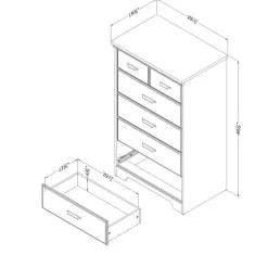 5-Drawer Chest - South Shore