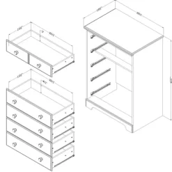 5-Drawer Chest - South Shore