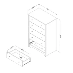 5-Drawer Chest - South Shore